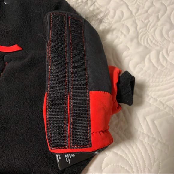 Canada Pooch size 10 dog coat parka red hood fur - Picture 6 of 8